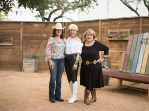 Ellie Francisco, Leisa Holland Nelson Bowman, Marilu Garza photo by Daniel Ortiz
