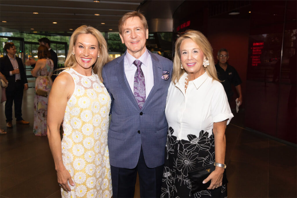 Erika McCarthy, TBT Artistic Director; Tim O'Keefe, Lauri Lawrence (Photo by Sharon Ellman)