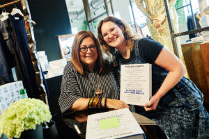 Fern Mallis, Lindsey Stachelek (Photo by Jonathan Zizzo)