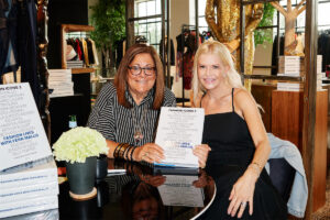 Fern Mallis, Missy Peck (Photo by Jonathan Zizzo)