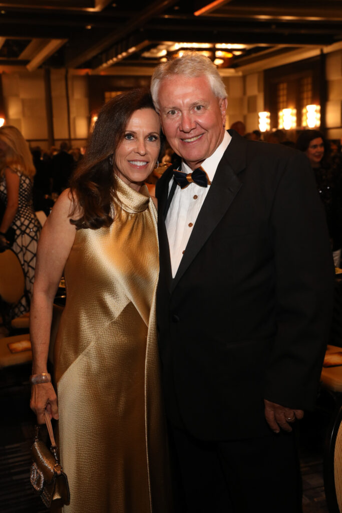 Joan & Robert Duff at the Holocaust Museum Houston Lyndon Baines Johnson Moral Courage Award Dinner (Photo by Priscilla Dickson)