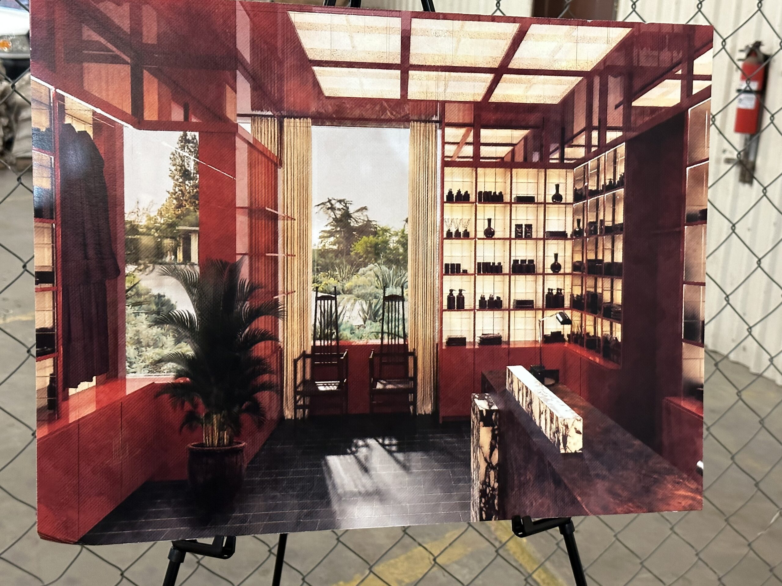 Interiors of Bunkhouse Hotel's Hotel Saint Augustine are by New York-based design studio Post Company. (Courtesy rendering)