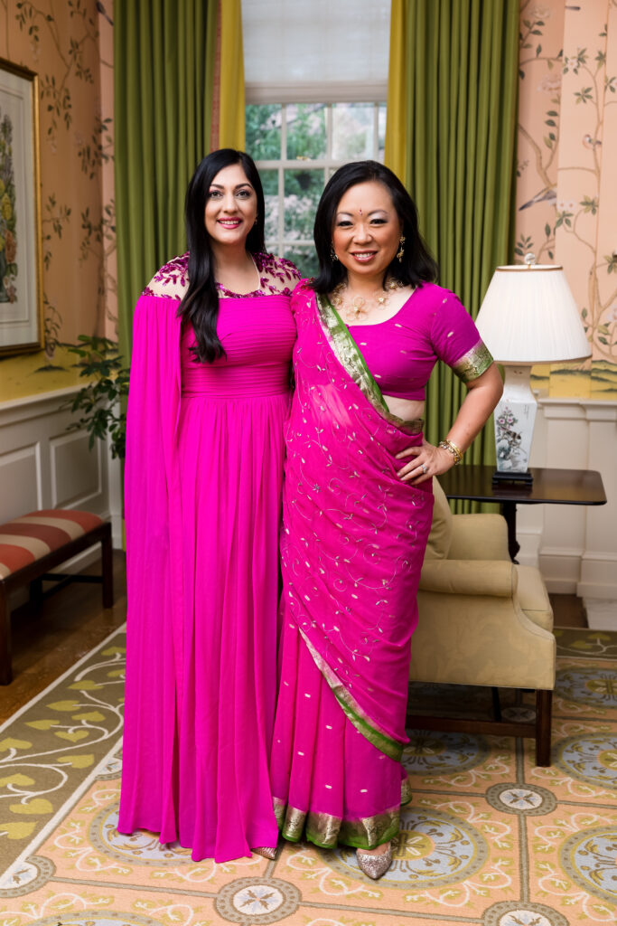 Sippi Khurana, Miya Shay at the International Mothers Day 10th anniversary celebration (Photo by Quy Tran)