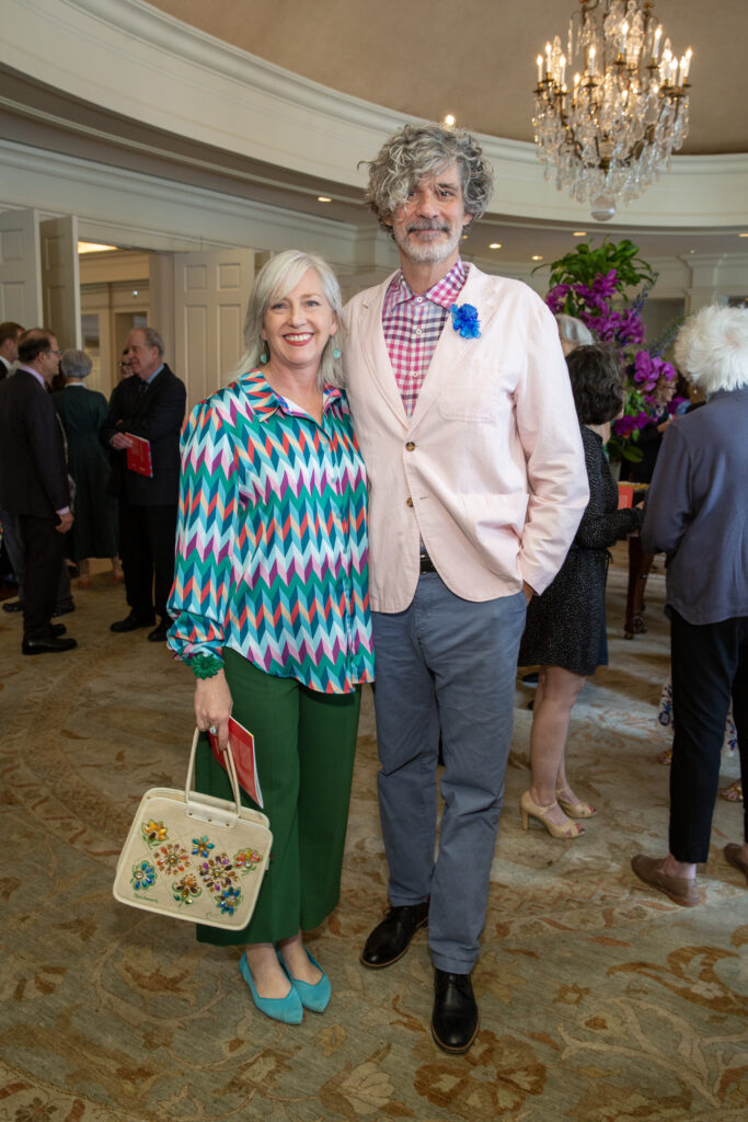 Mary Magsamen & Stephan Hillerbrand at Houston Center for Contemporary Craft Spring Luncheon (Photo by Jenny Antill Clifton)