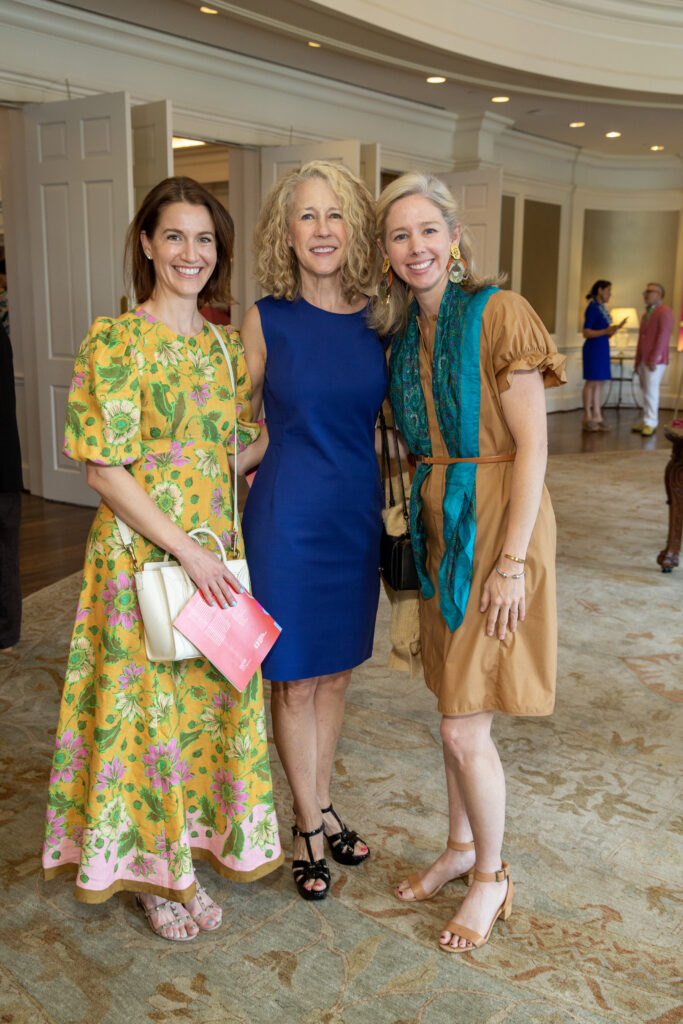 Sheridan Plumb, Priscilla Plumb, Mary Senkel at Houston Center for Contemporary Craft Spring Luncheon (Photo by Jenny Antill Clifton)