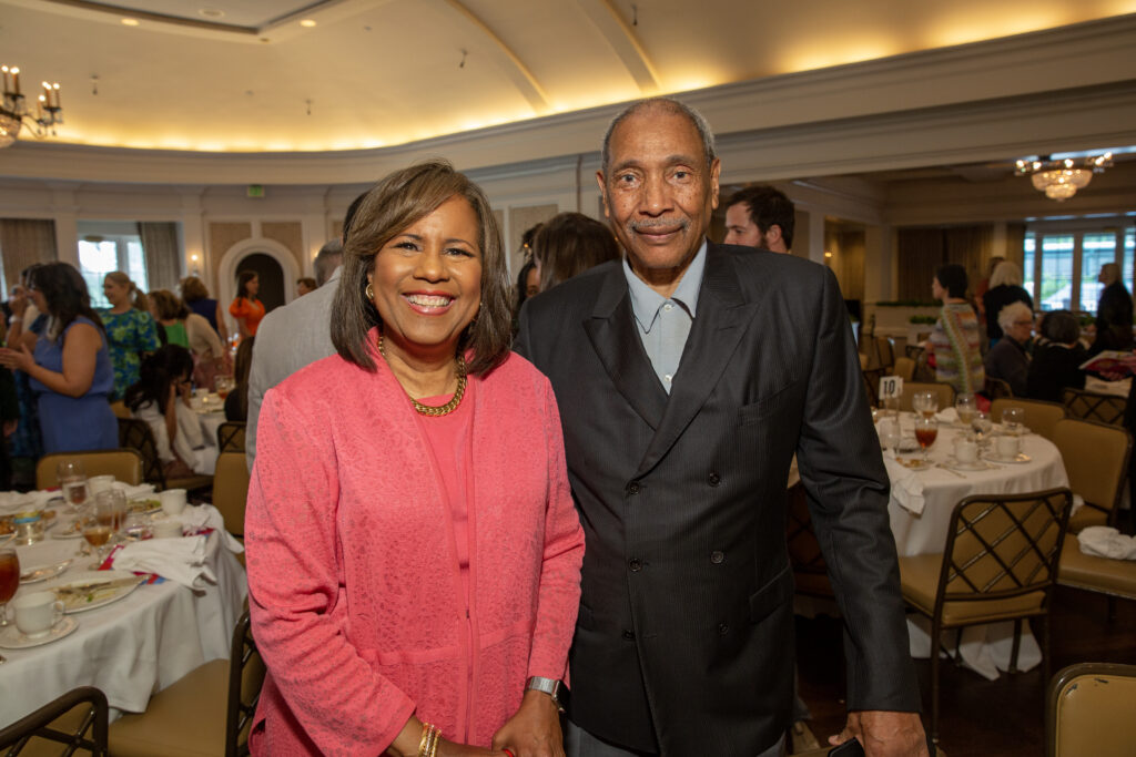 Melanie Lawson & John Guess Jr. at Houston Center for Contemporary Craft Spring Luncheon (Photo by Jenny Antill Clifton)