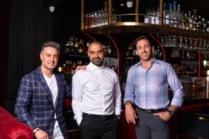 Albi owners Jimy Fakhoury_ ALaddin Nimri_Nano Fakhoury (Photo by Michael Anthony)