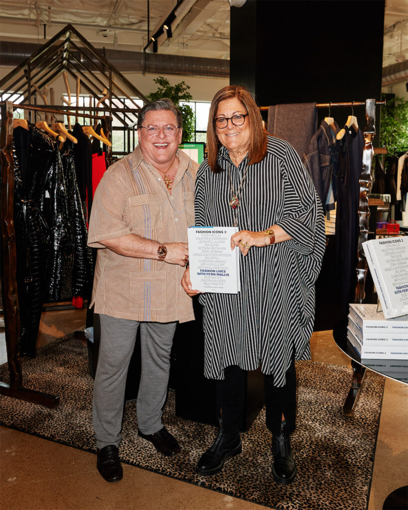 Joe Pacetti, Fern Mallis (Photo by Jonathan Zizzo)