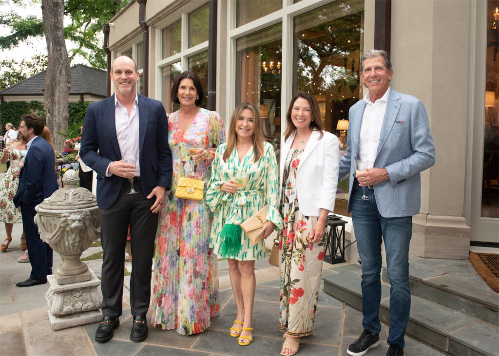 John & Deborah Scott, Mary Virginia Reid, Laura & Greg Koonsman (Photo by Tamytha Cameron)