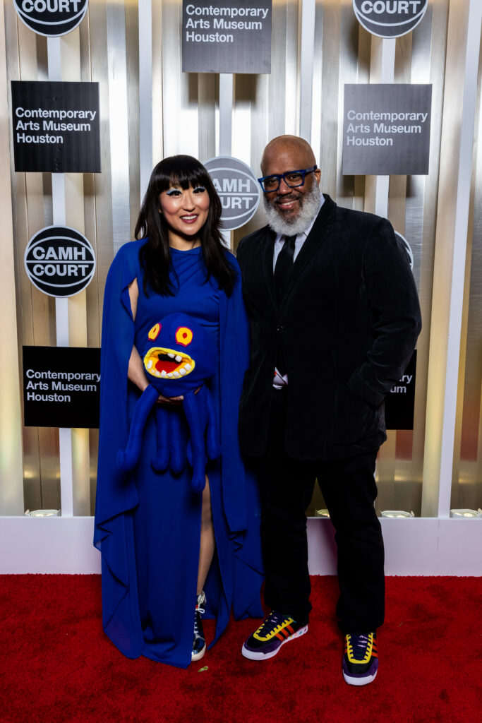 JooYoung Choi & Trenton Doyle Hancock at CAMH Ball (Photo by Emily Jaschke)