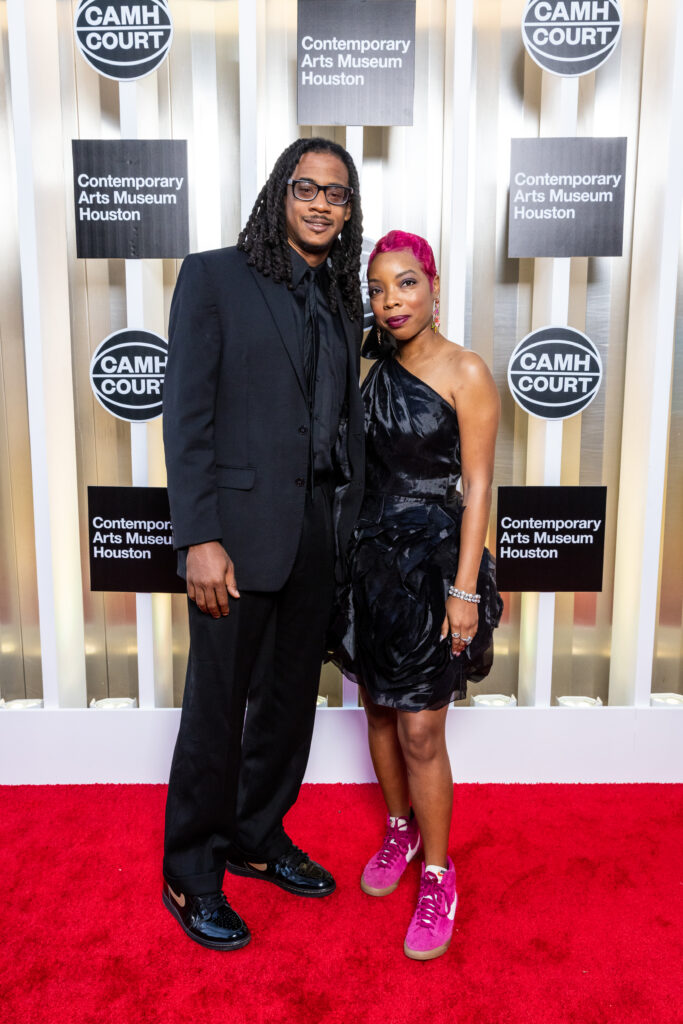 Joseph Strawder, Unique James at CAMH Ball (Photo by Emily Jaschke)