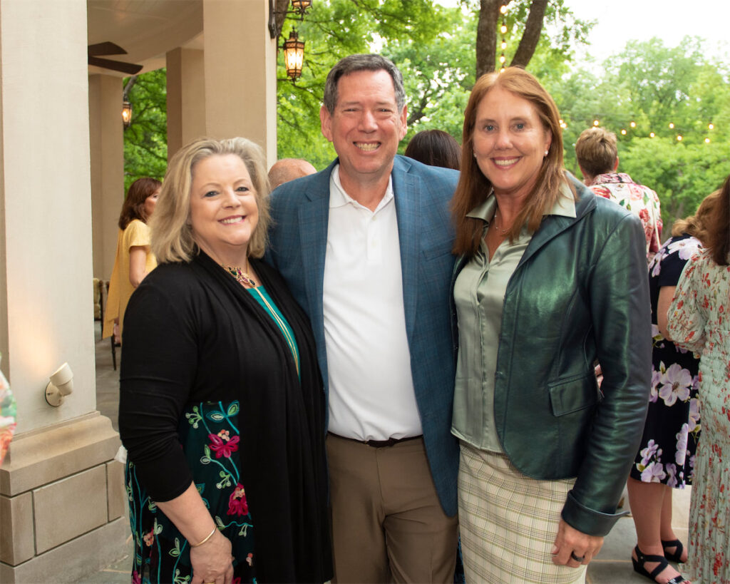 Karen & Chuck Cooperstein, Holly Reed (Photo by Tamytha Cameron)