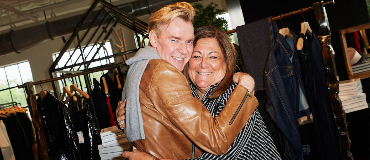 Ken Downing, Fern Mallis (Photo by Jonathan Zizzo)