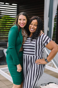 LaQuita Carter, Nicki Sylvester 0168-2023-05-09 PaperCity Woodland Launch-20230509-JT (Photo by Johnny Than)