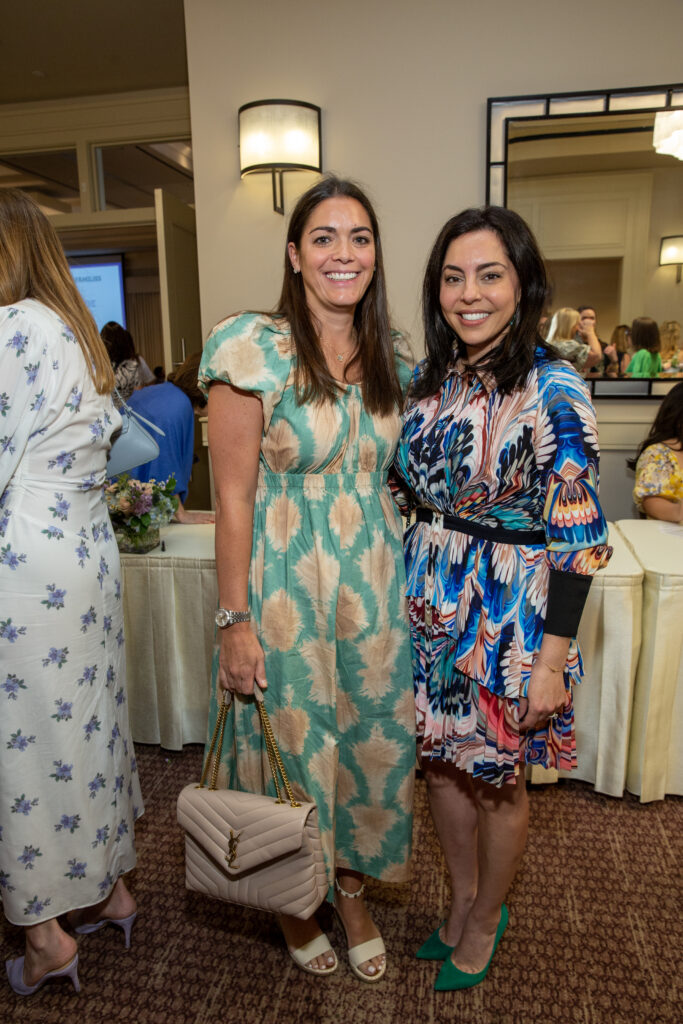 Lauren Morgan, Nicole Katz at the Arms Wide luncheon held at the Briar Club. (Photo by Jenny Antill)