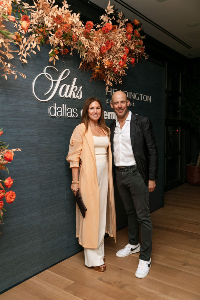 Lisa & John Runyon at Dallas Contemporary x Saks (Photo by BECKLEY)