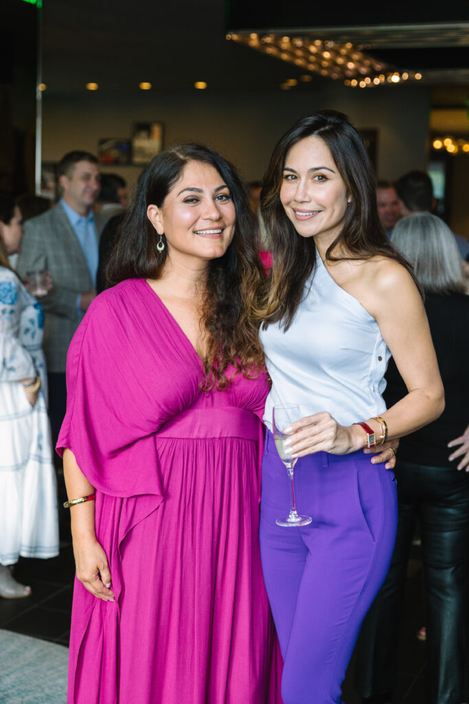 Liz Sian, Elvira Graham at the launch party for PaperCity The Woodlands (Photo by Johnny Than)