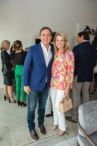 Merrick & Sara Fay Egan at Atkinson exhibition