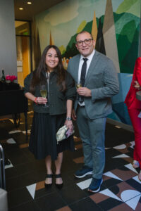 Michelle Olivia, Ruben Lizaola 0081-2023-05-09 PaperCity Woodland Launch-20230509-JT (Photo by Johnny Than)