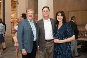 Mike Wyatt, Larry & Vicki McCoy (Photo by Tamytha Cameron)