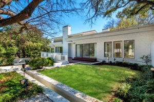 Nash – The rooms are filled with light and the home is wrapped by balconies taking in the landscape.