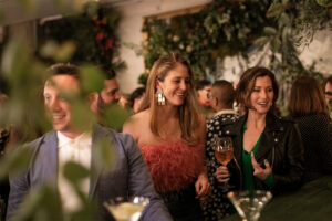 Peter Augustus, Kelly Cornell, Kelsey Shaw at Penthouse Party