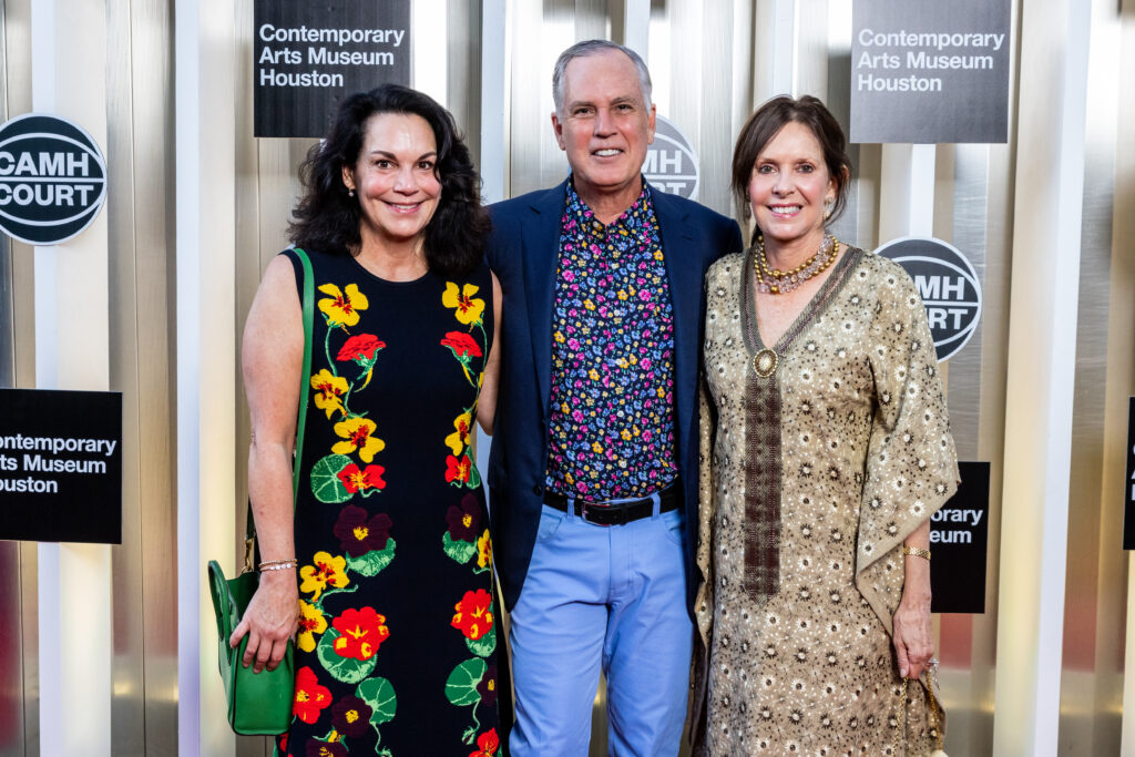 Poppi Massey, Steve & Susan Solcher at CAMH Ball (Photo by Emily Jaschke)