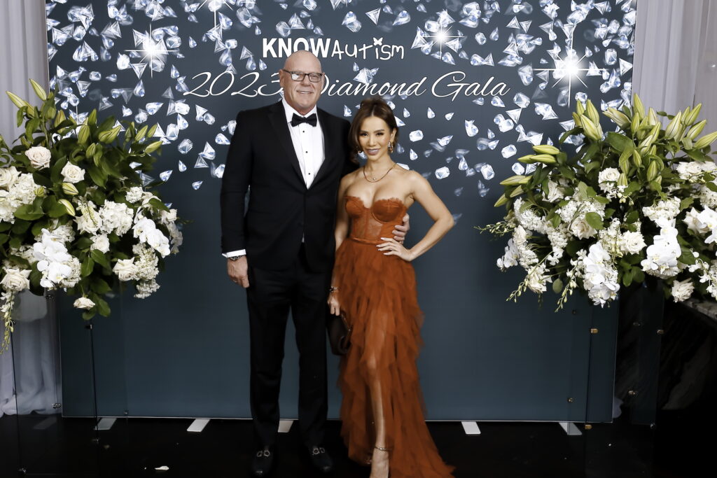David Marshall, Melanie Dinh at the KNOWAutism 10th anniversary gala (Photo by Quy Tran)