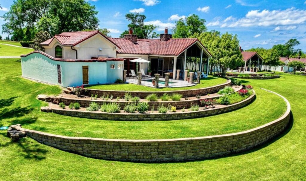 The Dos Brisas property in Washington, Texas, is listed at $15 million.