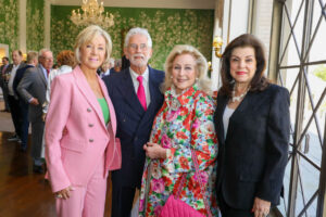 Sheridan Williams, honoree Dr. Jim Muntz, Anne Muntz and Laura Ward (Photo by Priscilla Dickson)