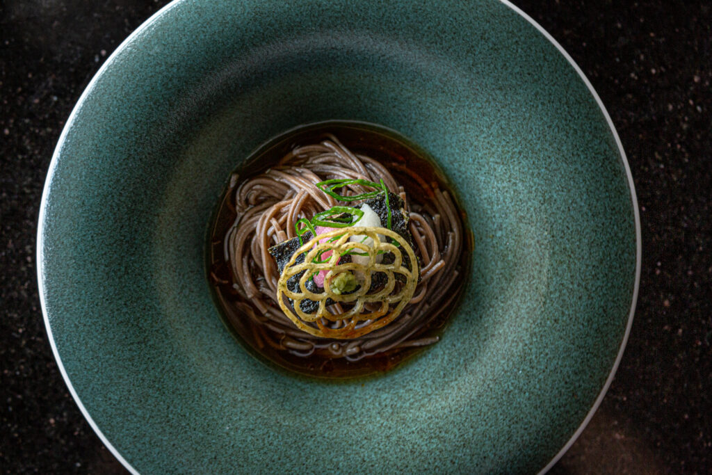 Karne just launched its chef-tasting course, an eight-to-twelve-course chef-curated menu. (Photo by Jenn Duncan)