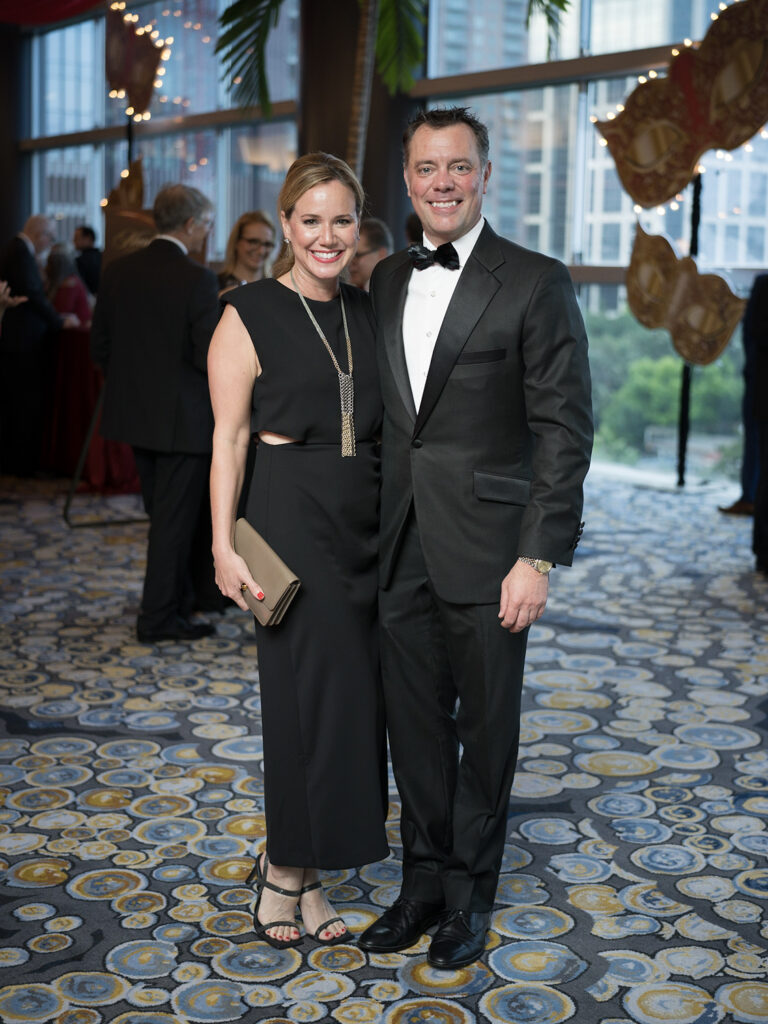Stacy & John Andell  at the University of St. Thomas annual gala (Photo by Daniel Ortiz)