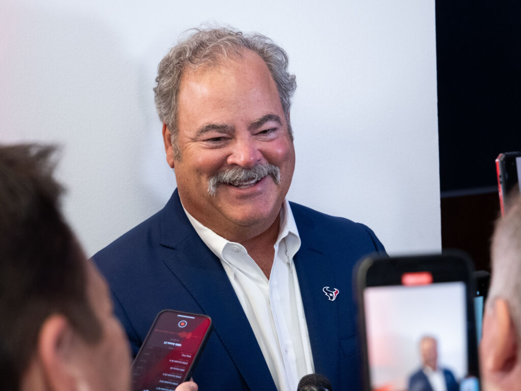 Houston Texans owner Cal McNair loves when the attention is positive around the franchise. (Photo by F. Carter Smith)