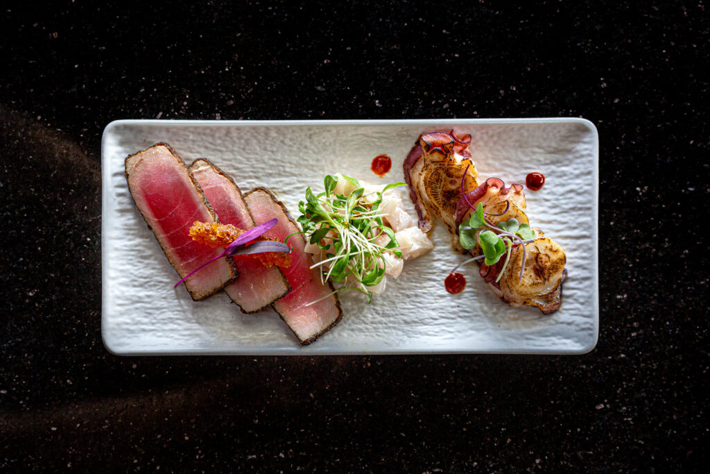 The restaurant sources ingredients locally but for the most part, imports the majority from Korea. (Photo by Jenn Duncan)