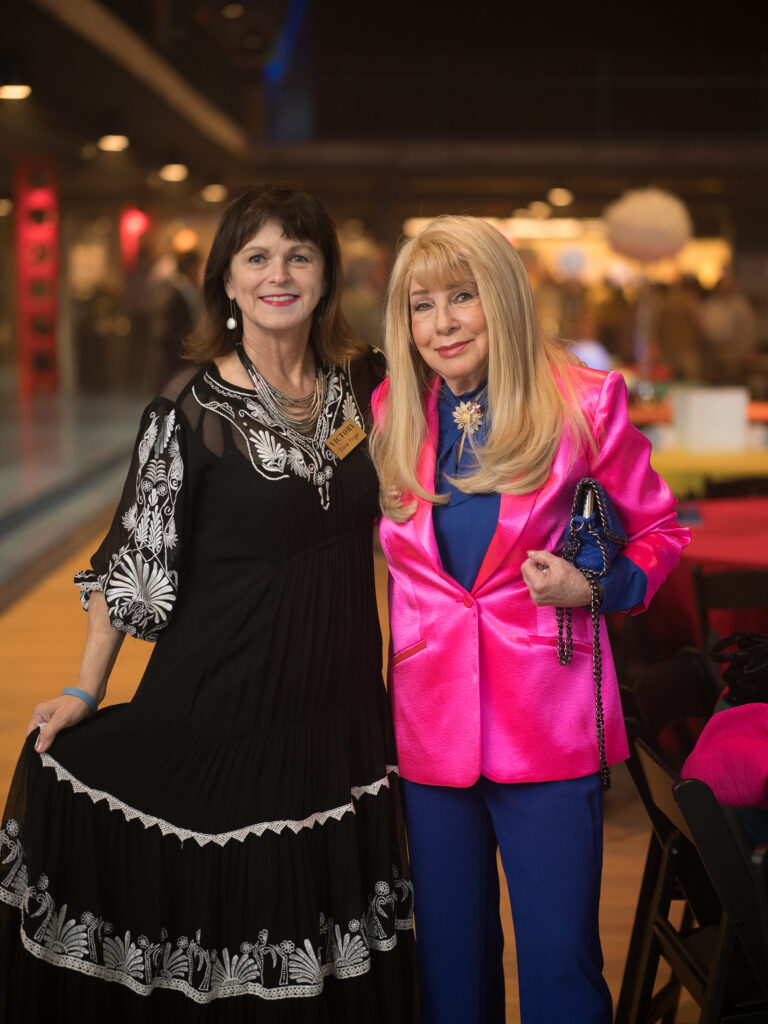 Eliane Finger, Sherri Zucker at the inaugural Victory Rally Ball (Photo by Daniel Ortiz)