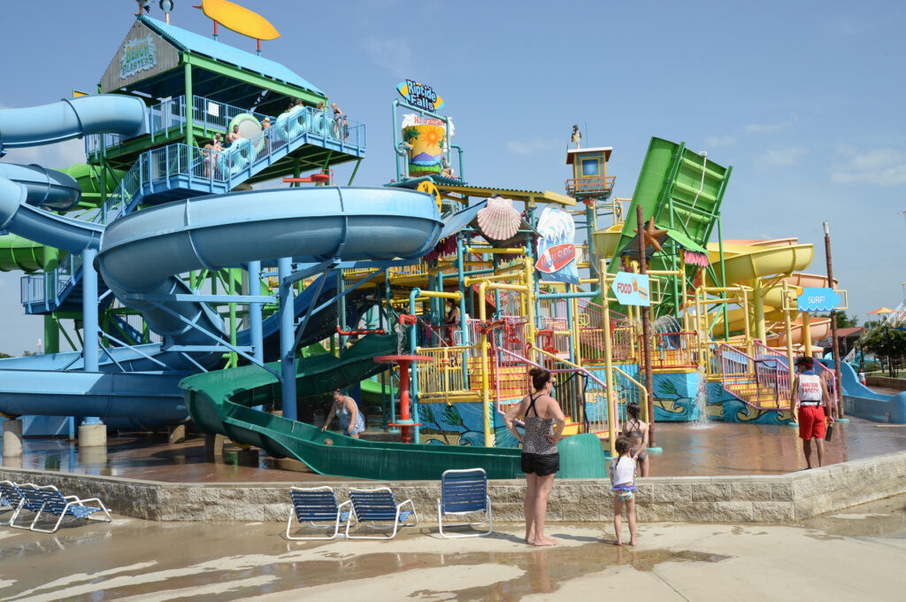 Hawaiian Falls in both Mansfield and Roanoke can easily fill a long summer day.