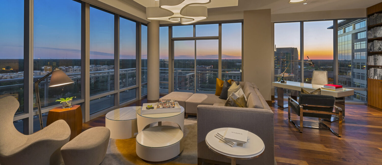 Westin-Woodlands-Presidential Suite Living Room-High
