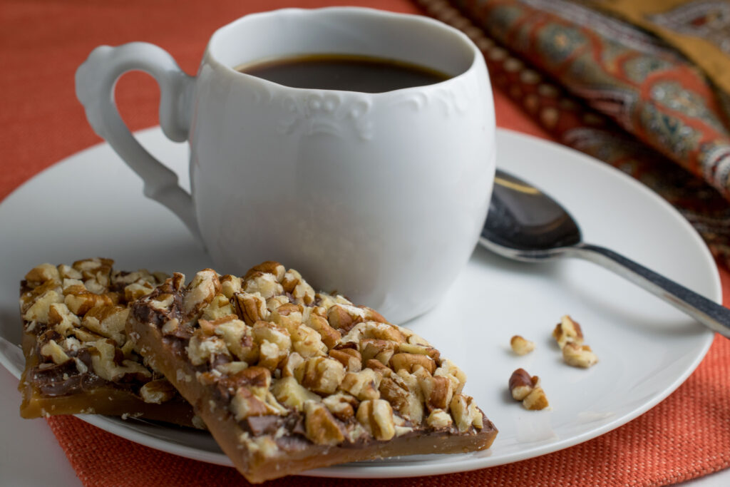 Wildtoad is toffee that tastes like the kind your grandmother used to make. (Photo by Nancy Farrar)
