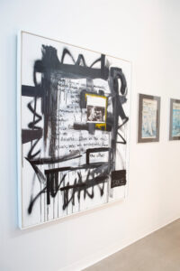 William Atkinson, “A Drink,” 60 in x 48 in, 2019. (Photo by Mark Anthony Nelson)