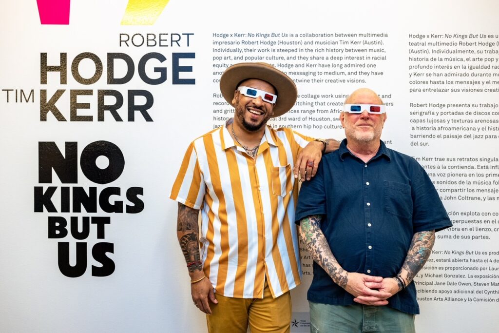 The work of Hodge+Kerr is deeply rooted in music and pop culture and shaped by an interest in human rights and racial equality. 
(Photo by Scott Julian)