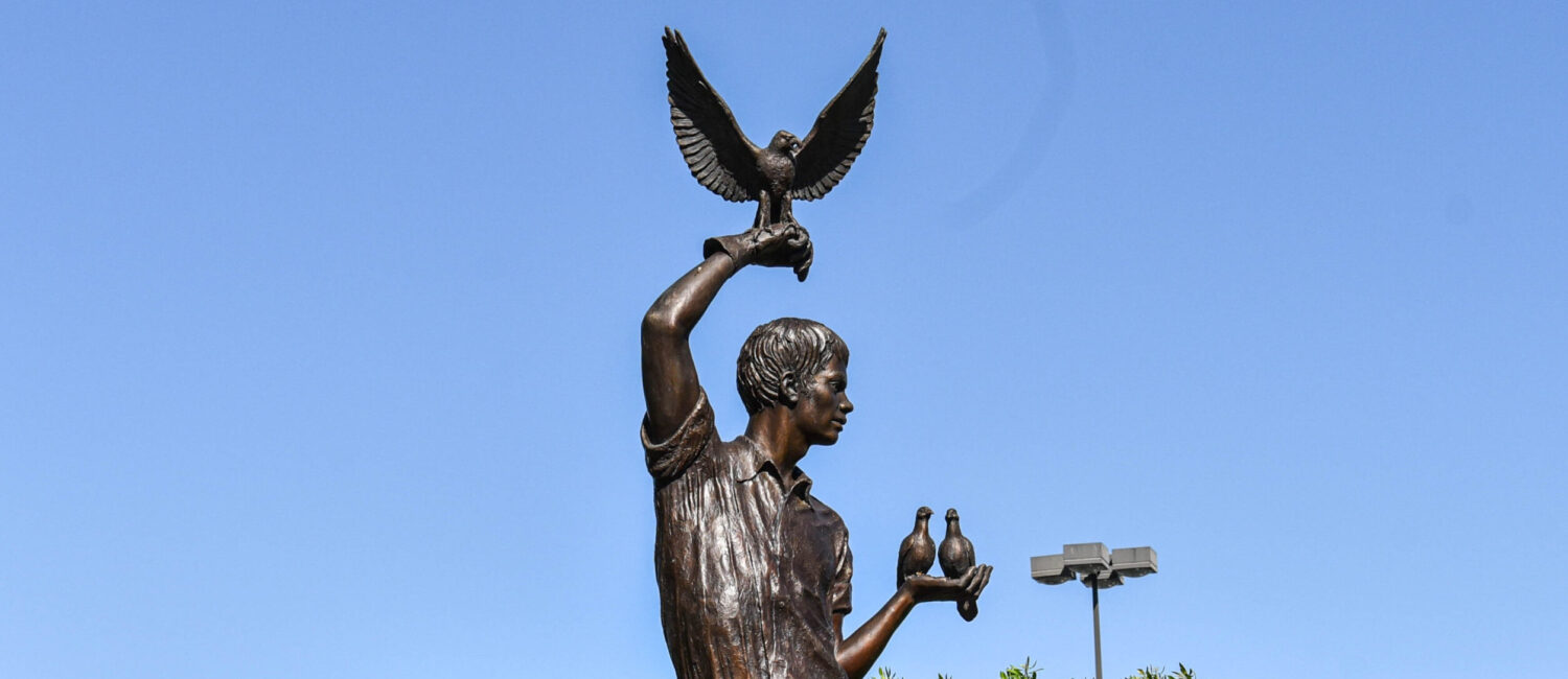 Public art has always been a priority in The Woodlands, going back to its initial development and founder George Mitchell. The Woodlands Arts Council keeps that going. (Photo by Jessica T. Payne)