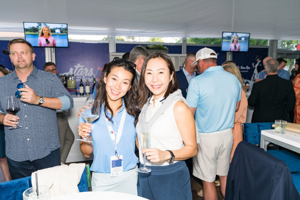 Jasmine Lim, Winnie Heng make the scene at the Rolls-Royce Chevron Championship event.