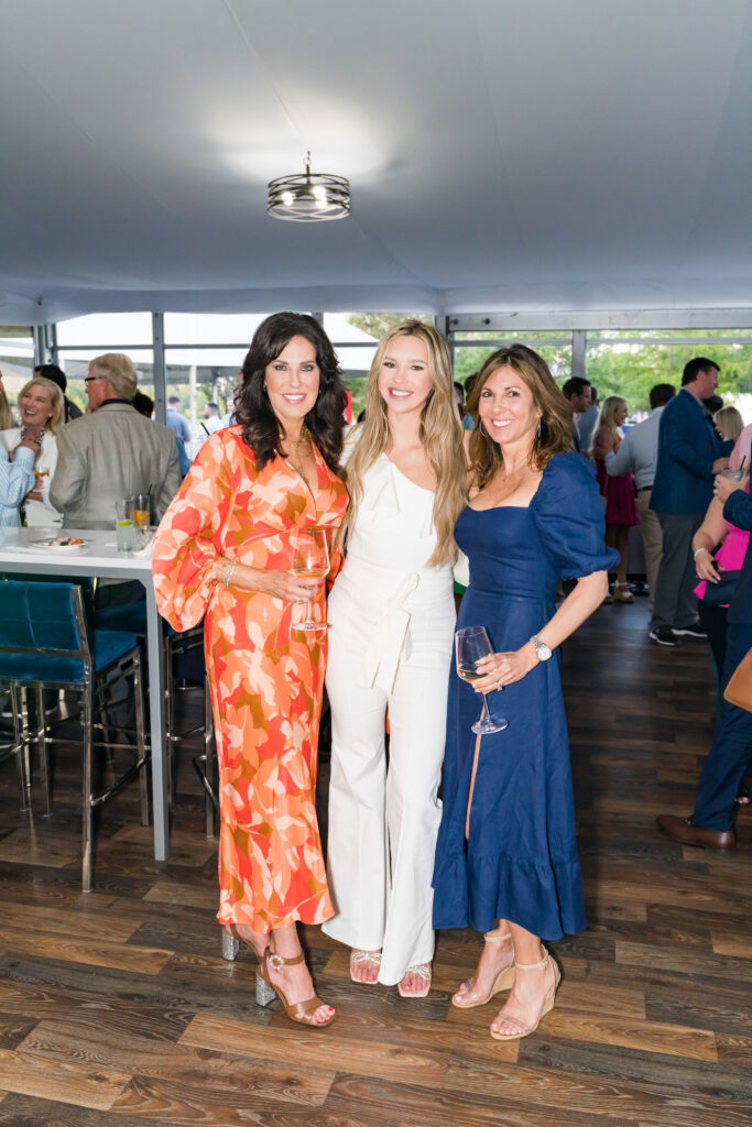 Tracey O'Neal, Marxli Mettauer, Denise Lipar make the scene at the Rolls-Royce Chevron Championship event.