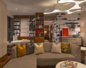 The Westin at The Woodlands boasts a presidential suite with its own office.