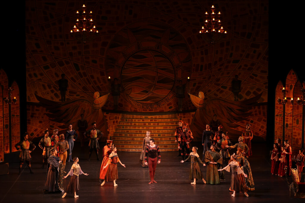 Artists of Houston Ballet in Stanton Welch’s Swan Lake (Photo by Amitava Sarkar. Courtesy of Houston Ballet)
