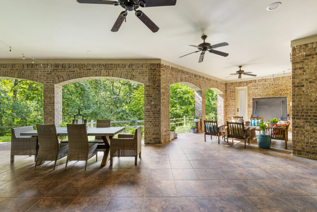 Outdoor living at its finest in Conroe, Texas.