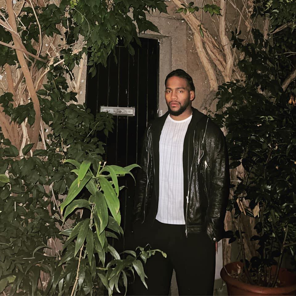 Mingus Murray, the son of artist Ming Smith and jazz saxophonist David Murray pictured here visiting Paris, France, collaborated with his mother to make a space-themed, Afrofuturistic short film, which is currently part of the "Ming Smith: Feeling the Future" exhibit at the Contemporary Arts Museum Houston. The exhibit remains on view through October 1, 2023. (Courtesy Mingus Murray)