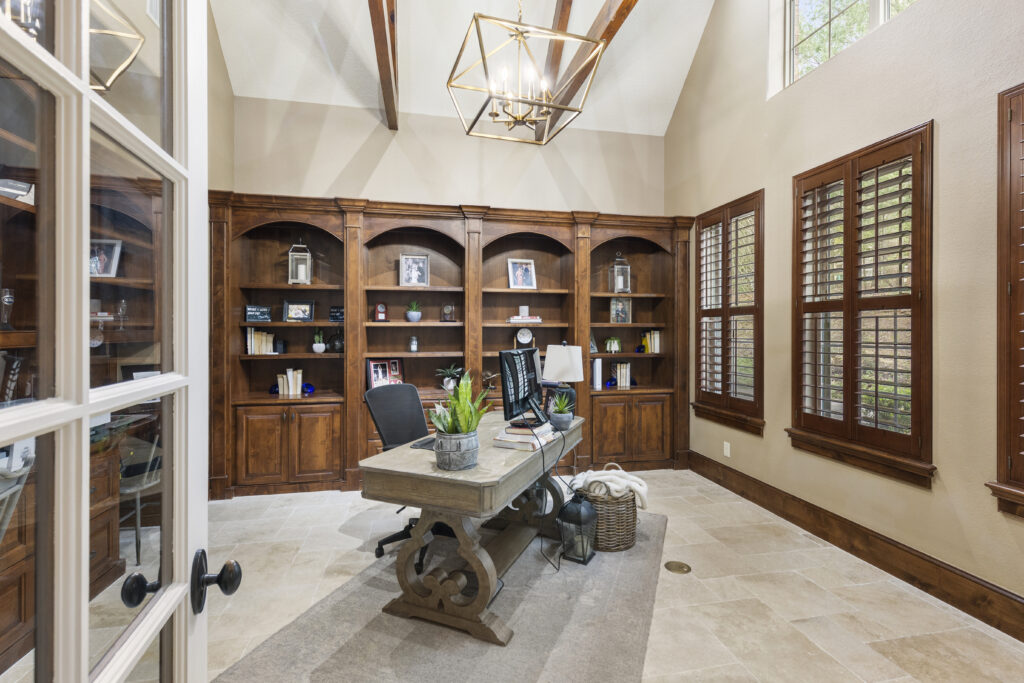 This Conroe home is fit for entertaining.