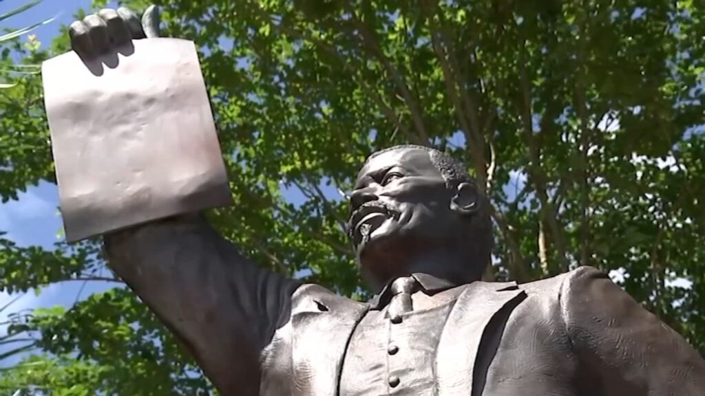 Late State Rep Al Edwards, an important legendary Houston politician, is known as the father of Juneteenth. The 44th Annual Al Edwards Juneteenth Celebration will be held in Galveston at the Ashton Villa, Monday, June 19, from 10-11 a.m. (Video still Courtesy ABC KTRK Channel 13)