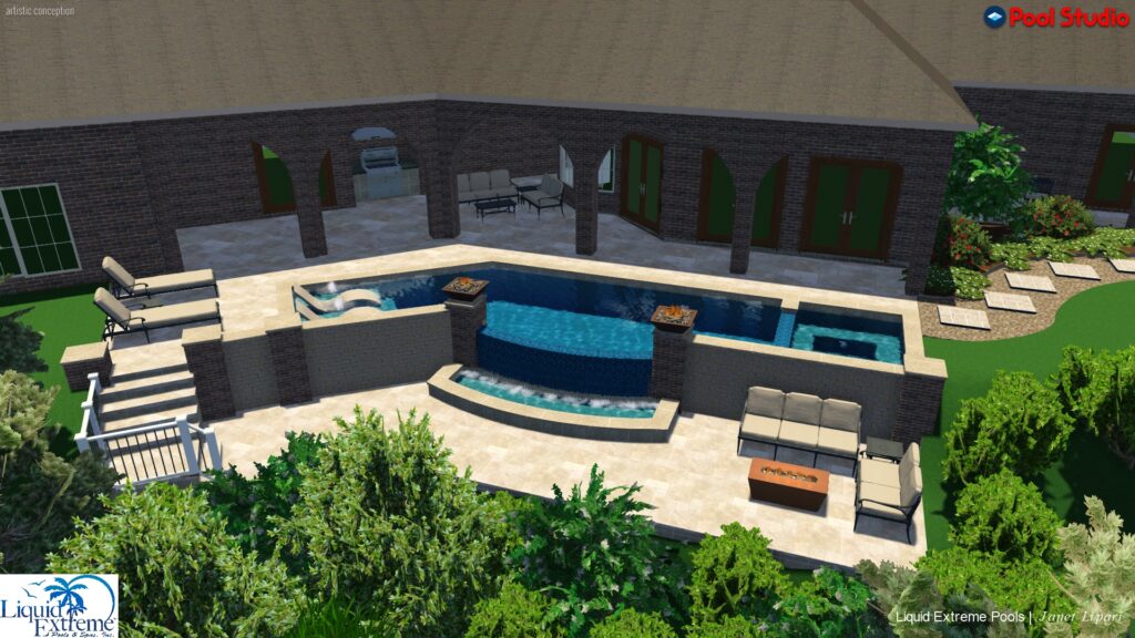 Recenter and relax, while walking along the property’s well-maintained paths, where’s there’s plenty of room for a pool.